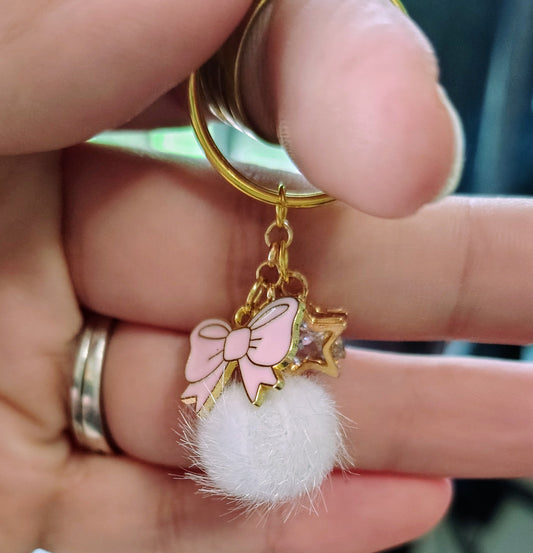 3 Charmed Keychain